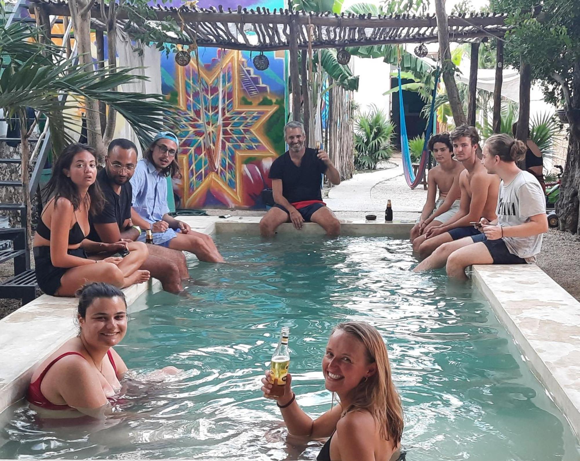 Guaya Hostel Merida Luaran gambar